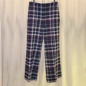 Alice + Olivia plaid trousers